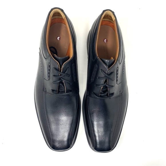 Clarks Unkenneth Way Oxford Black Leather main image 6